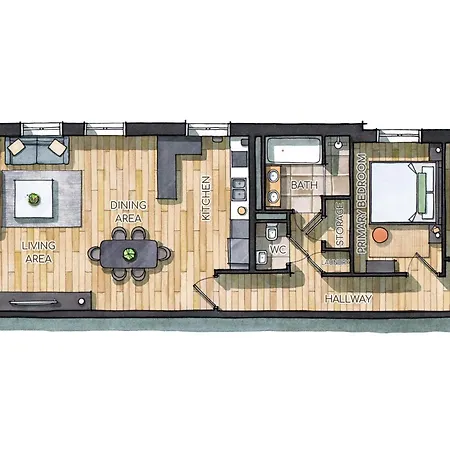 12, Apartments, 4-6 Pers, Central, Stunning View, Near Supermarket & Public Transport 4* Oisterwijk