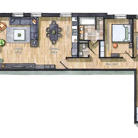 12, Apartments, 4-6 Pers, Central, Stunning View, Near Supermarket & Public Transport