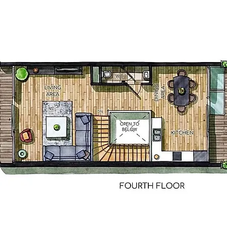 12, Apartments, 4-6 Pers, Central, Stunning View, Near Supermarket & Public Transport Oisterwijk