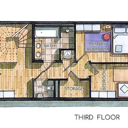 Lejlighedshotel 12, Apartments, 4-6 Pers, Central, Stunning View, Near Supermarket & Public Transport