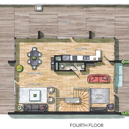 12, Apartments, 4-6 Pers, Central, Stunning View, Near Supermarket & Public Transport Oisterwijk