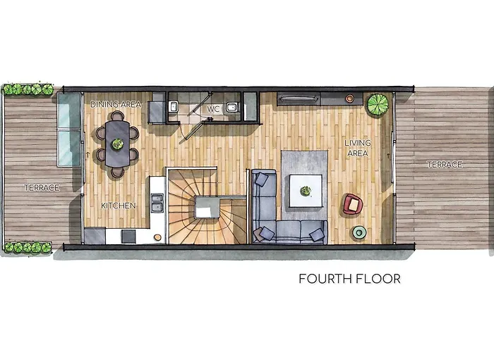 12, Apartments, 4-6 Pers, Central, Stunning View, Near Supermarket & Public Transport Oisterwijk